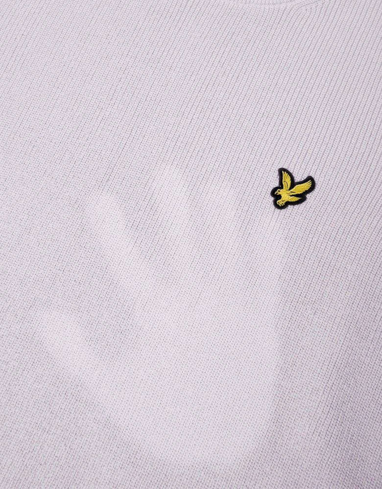 UV Reactive Relaxed Crew Neck Jumper