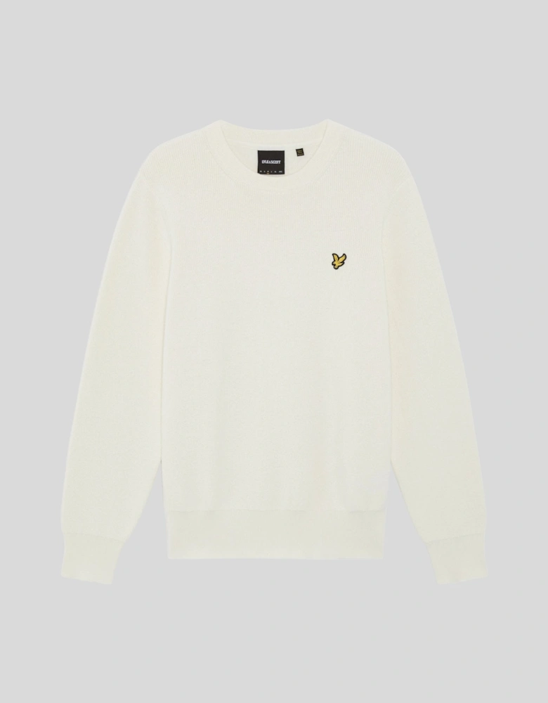 UV Reactive Relaxed Crew Neck Jumper