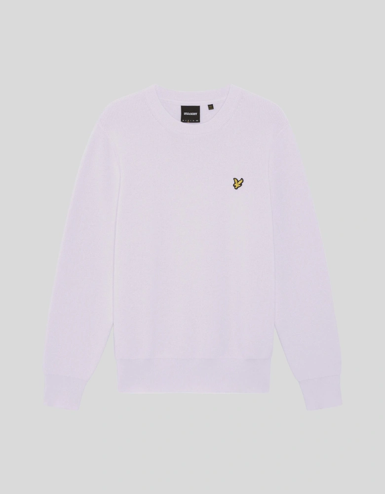UV Reactive Relaxed Crew Neck Jumper