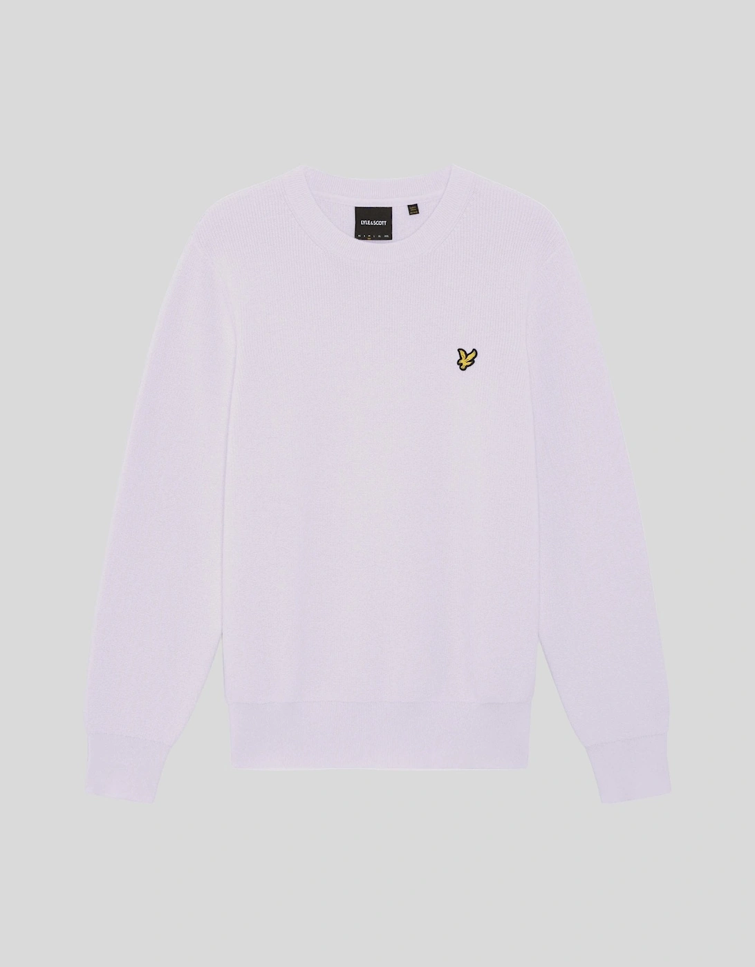 UV Reactive Relaxed Crew Neck Jumper