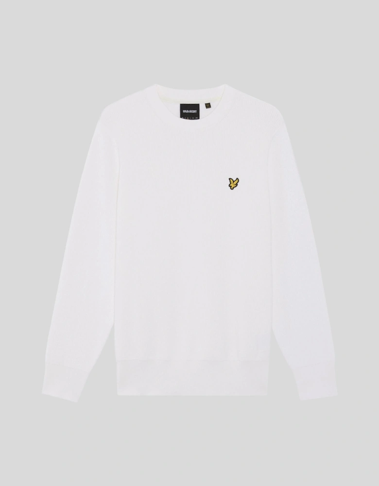 Glow Reactive Relaxed Crew Neck Jumper