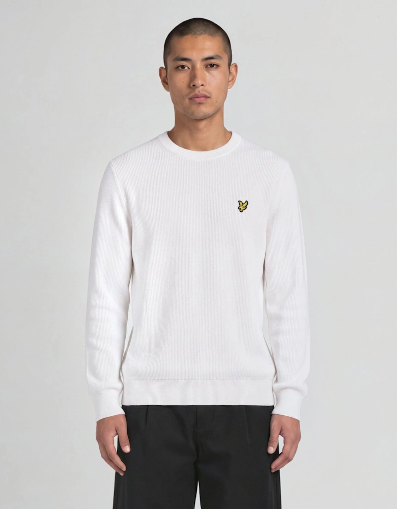 Glow Reactive Relaxed Crew Neck Jumper