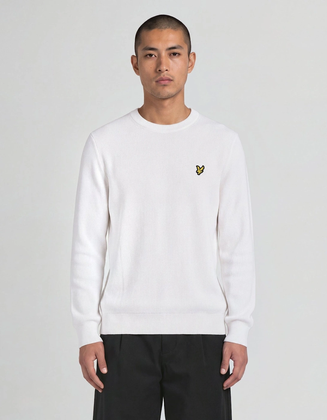 Glow Reactive Relaxed Crew Neck Jumper
