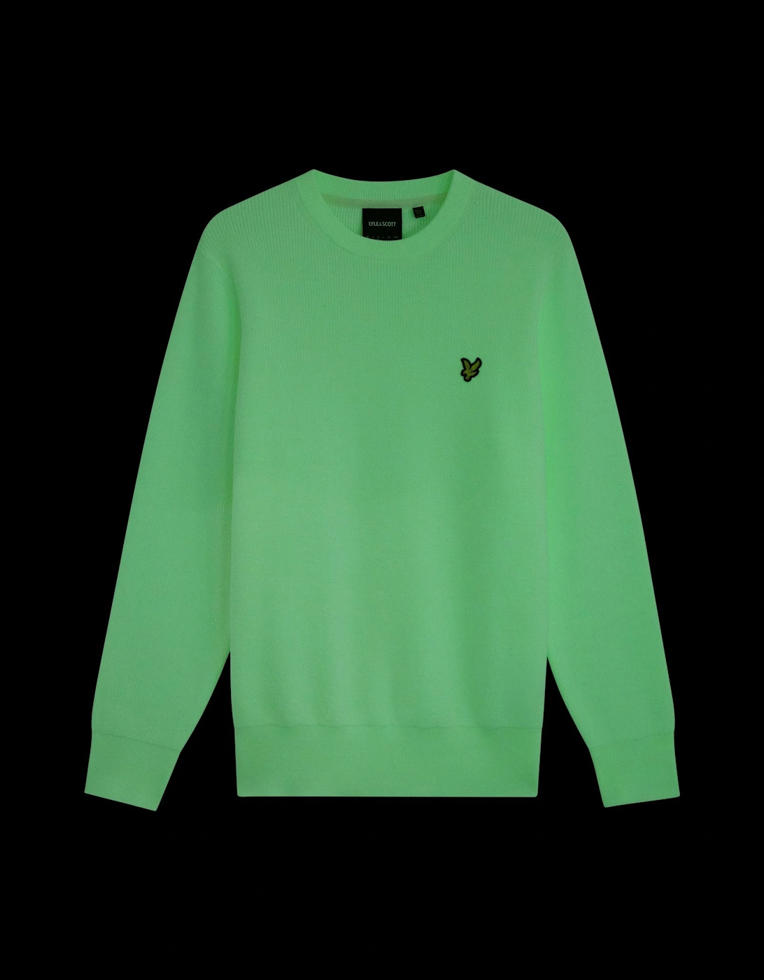 Glow Reactive Relaxed Crew Neck Jumper
