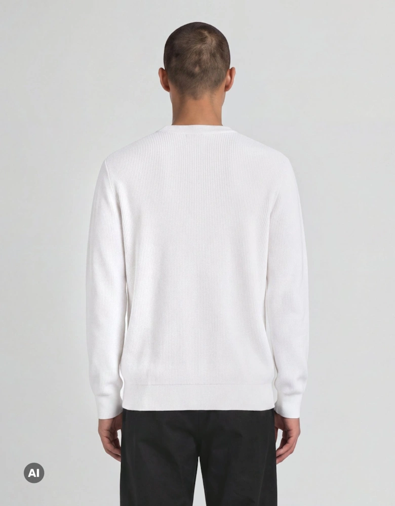 Glow Reactive Relaxed Crew Neck Jumper