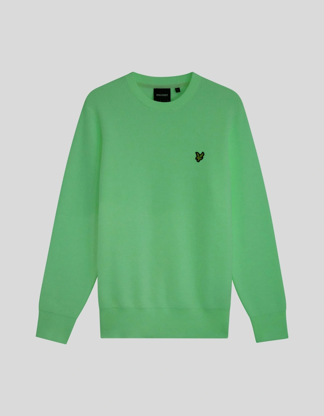 Glow Reactive Relaxed Crew Neck Jumper