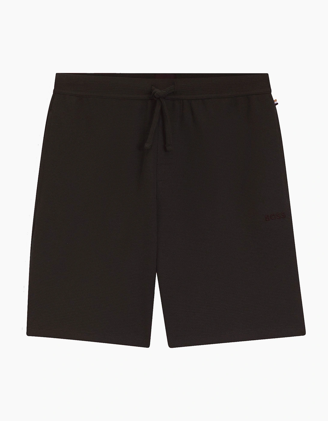 Boss Black BOSS WAFFLE SHORTS DARK BROWN