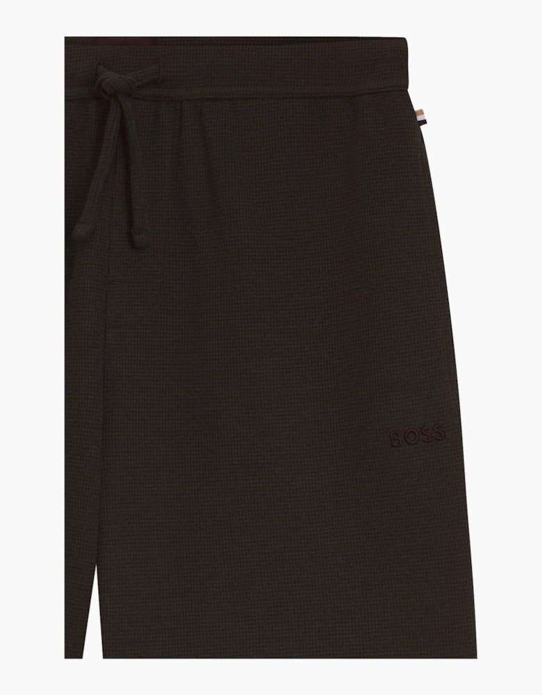 Boss Black BOSS WAFFLE SHORTS DARK BROWN