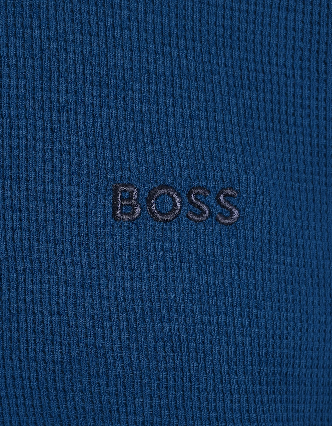 Boss Black BOSS WAFFLE T-SHIRT TURQUOISE AQUA