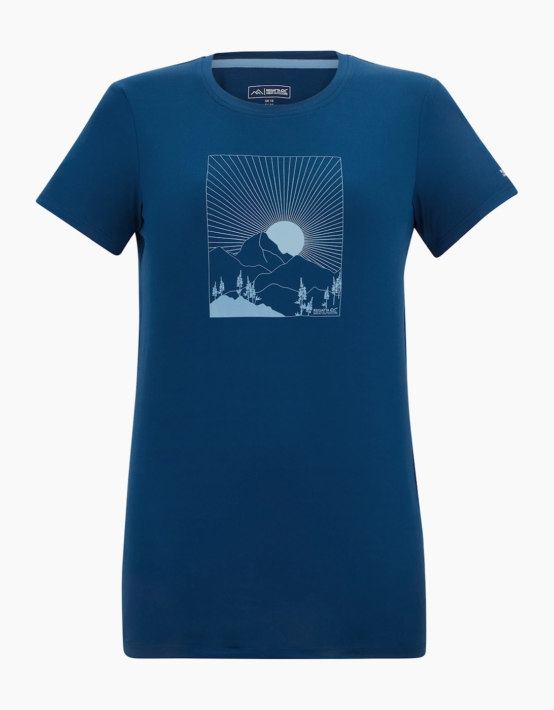Regatta Womens/Ladies Fingal Moon Mountain Stretch T-Shirt