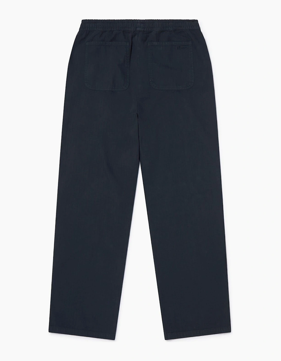 H Bone Solid Patterned Straight Joggers