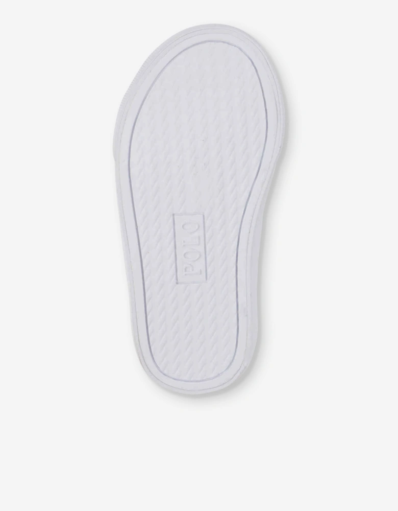 Ralph Lauren Kids Ryley PS Trainers in White