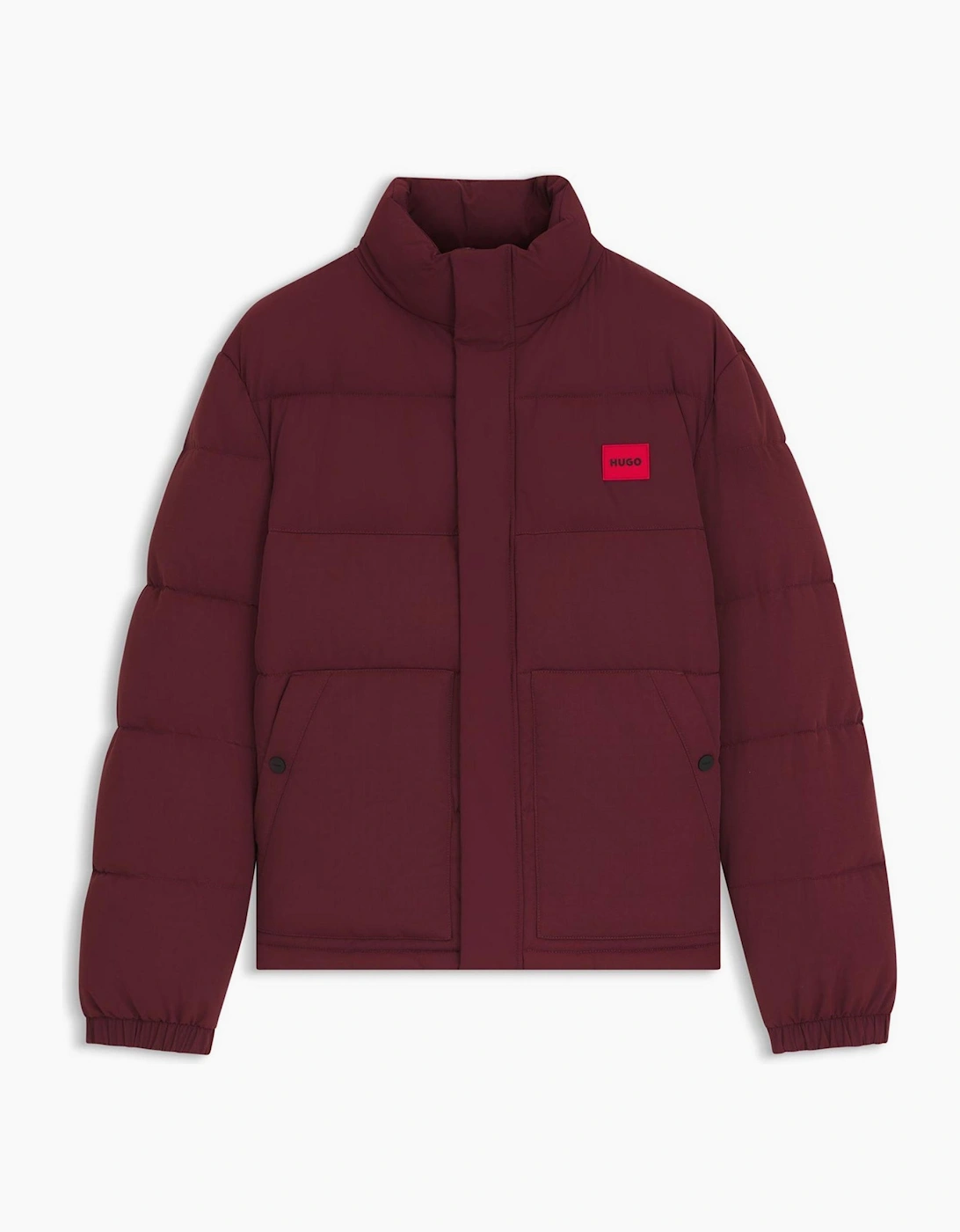 Red Short Puffer Jacket