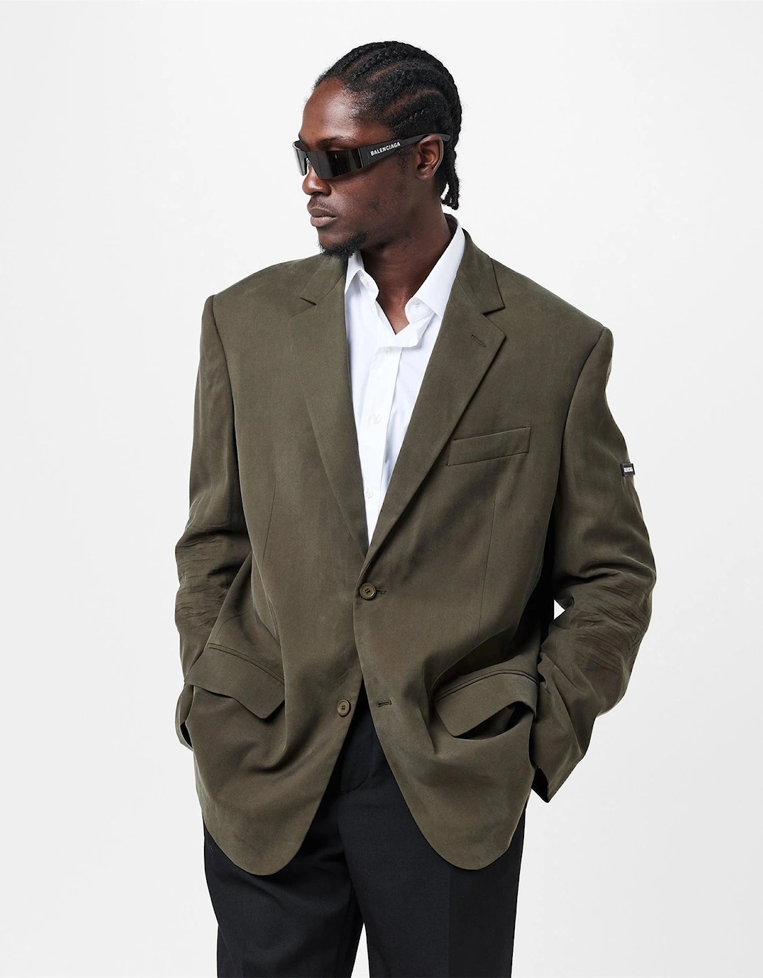 Mens Structured Tailored Blazer