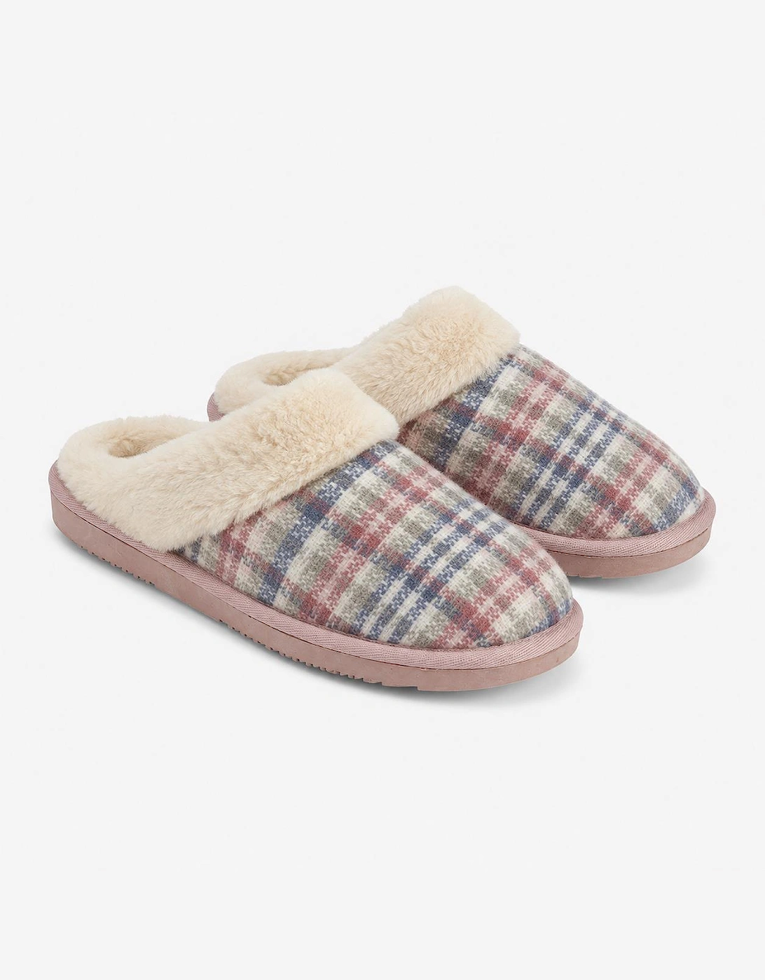 Jo & Joe THYME Womens Mule Slippers Pink