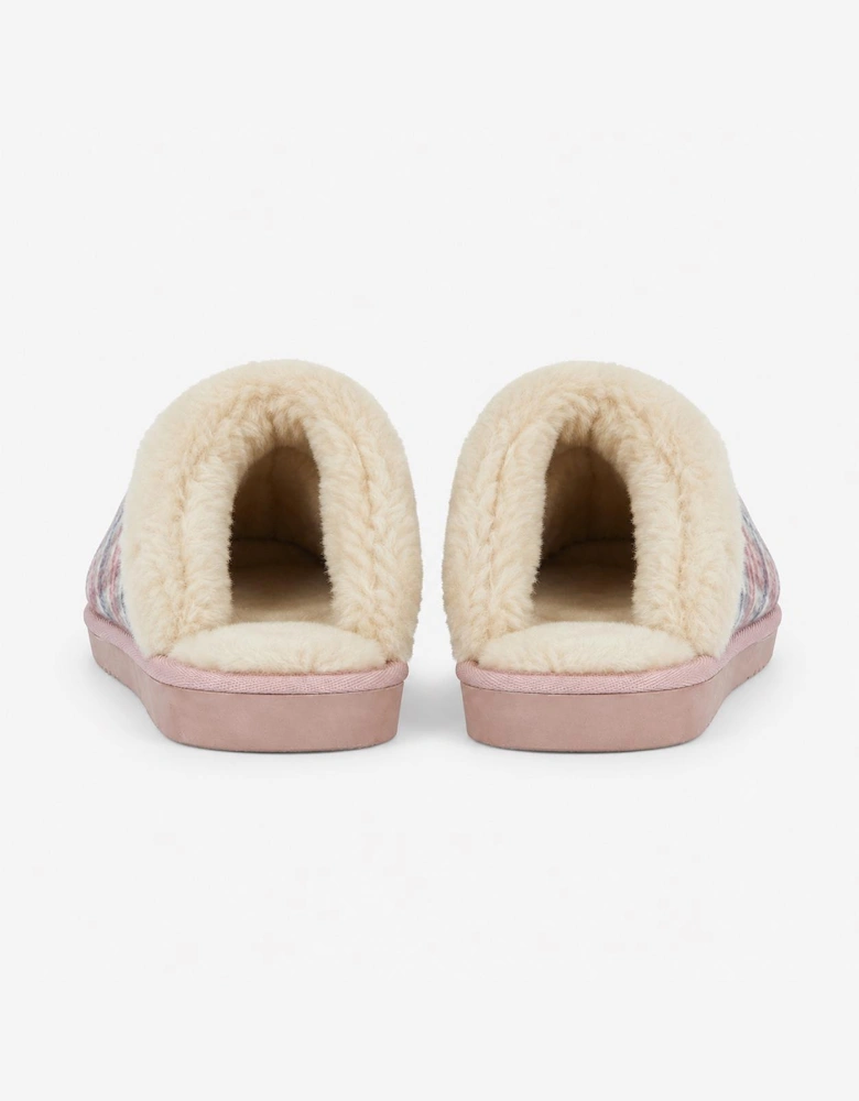 Jo & Joe THYME Womens Mule Slippers Pink