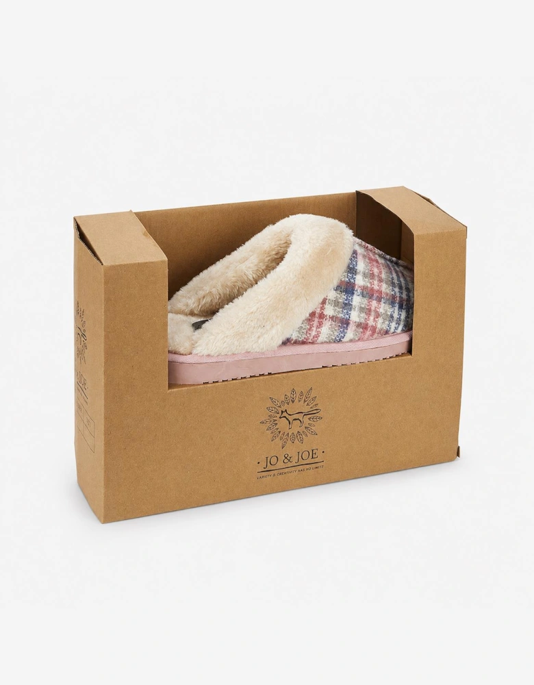 Jo & Joe THYME Womens Mule Slippers Pink