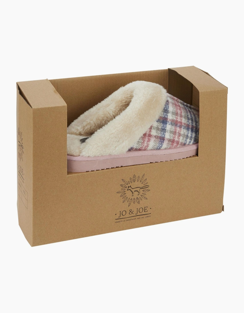 Jo & Joe THYME Womens Mule Slippers Pink