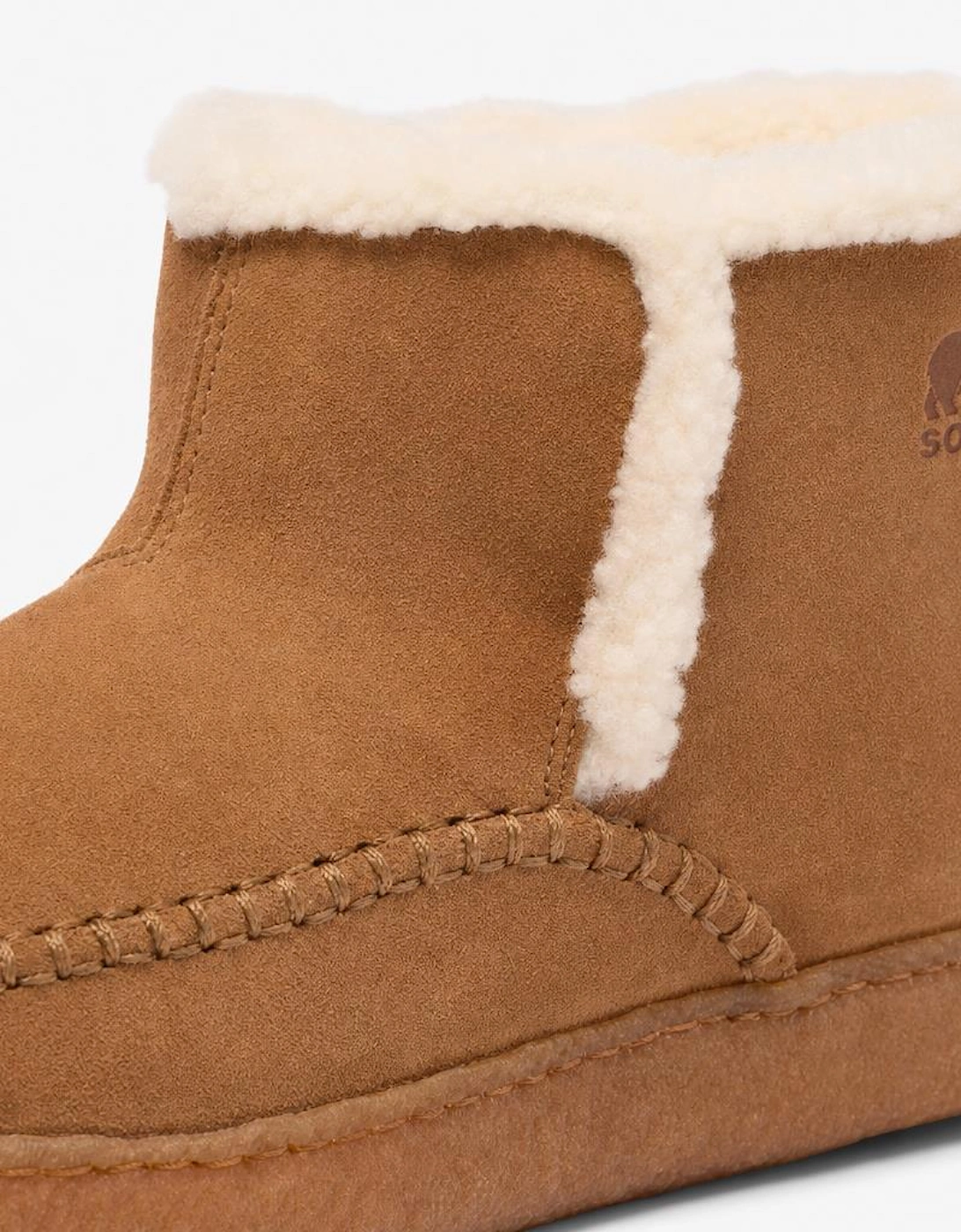Sorel NAKISKA™ III BOOTIE Womens Slipper Boots Velvet Tan