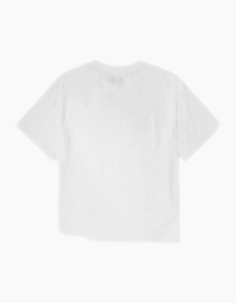 EVISU Small Seagull Embroidery T-shirt White