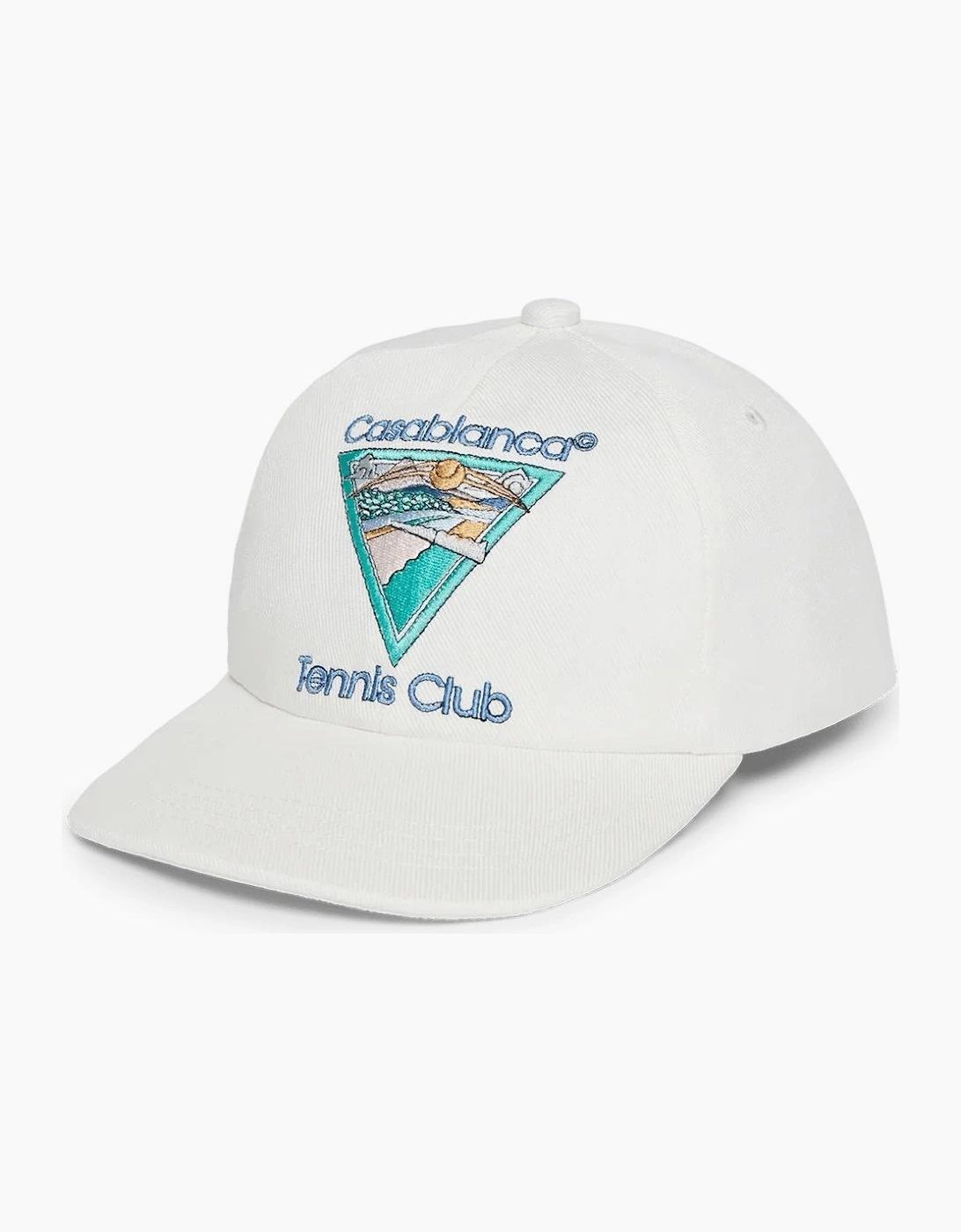 Casablanca ‘Tennis Club Icon’ Baseball Cap in Off White