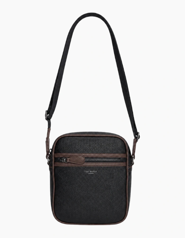 Ted Baker Lanston Pebble Black Flight Bag