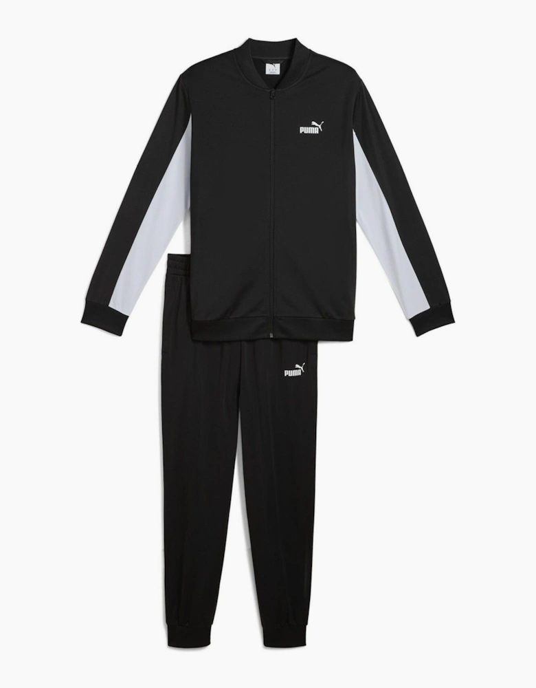 Mens Poly Baseball Suit Tracksuit
