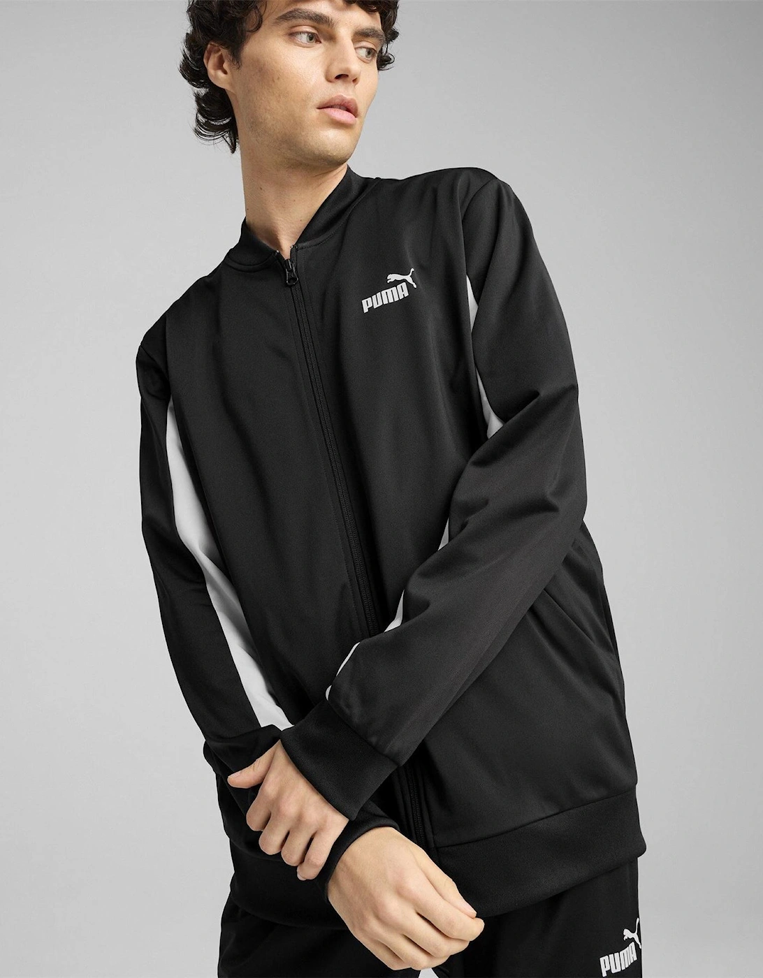 Mens Poly Baseball Suit Tracksuit