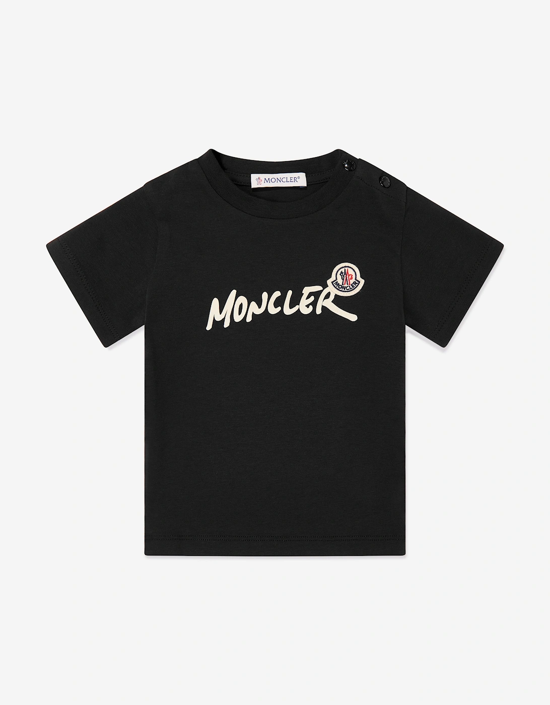Moncler Enfant Baby Boys Logo T-Shirt in Black