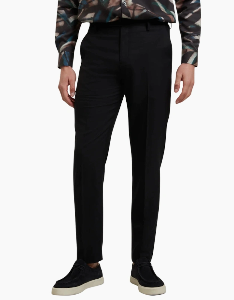 Ted Baker Selwynt Lightweight Wool Blend Black Trousers