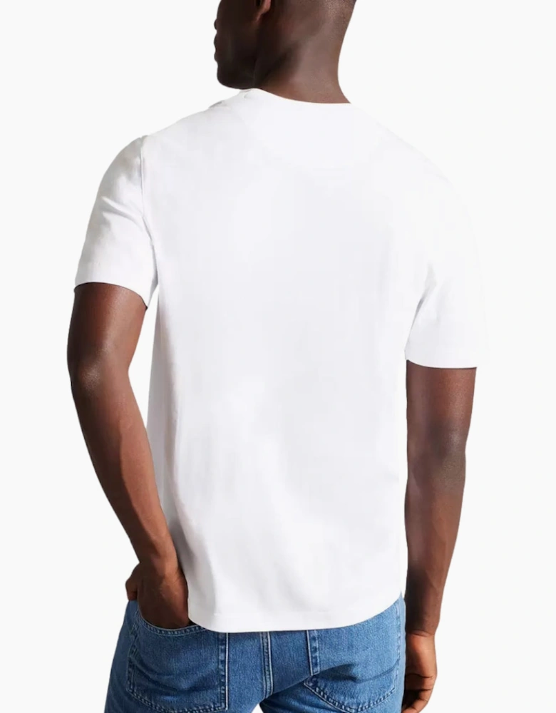 Ted Baker Albar Graphic Box Logo White T-Shirt