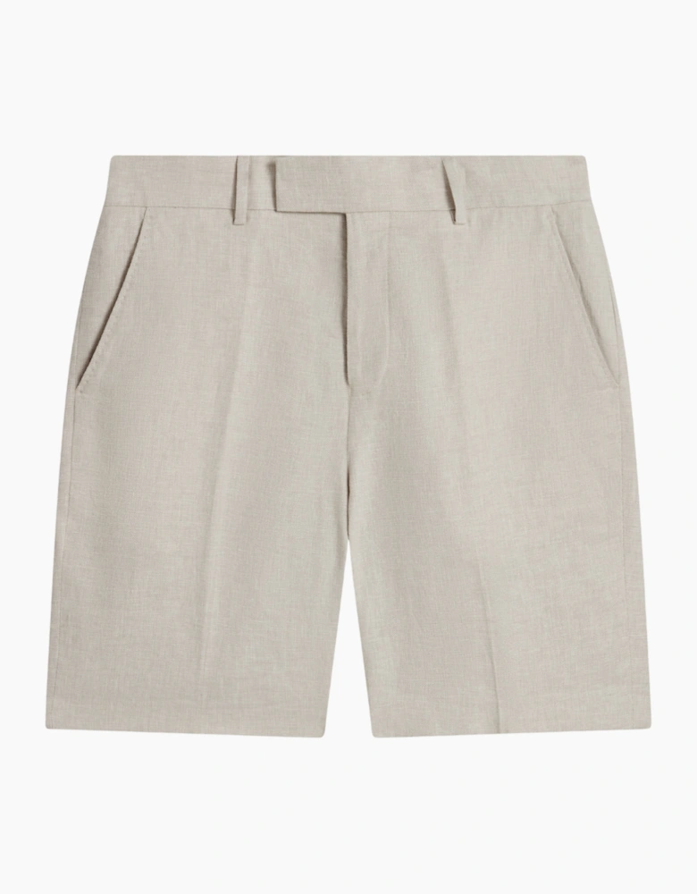 Ted Baker Kelley's Stretch Linen Stone Shorts