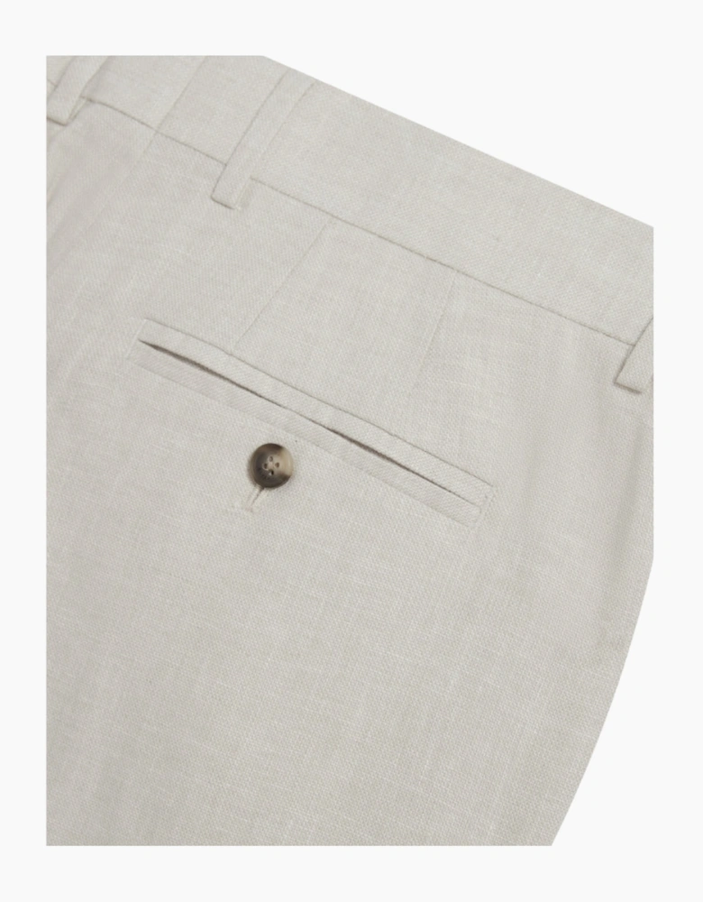 Ted Baker Kelley's Stretch Linen Stone Shorts