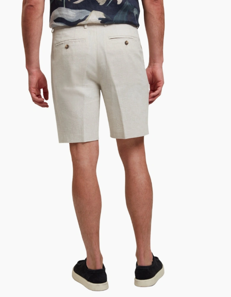 Ted Baker Kelley's Stretch Linen Stone Shorts