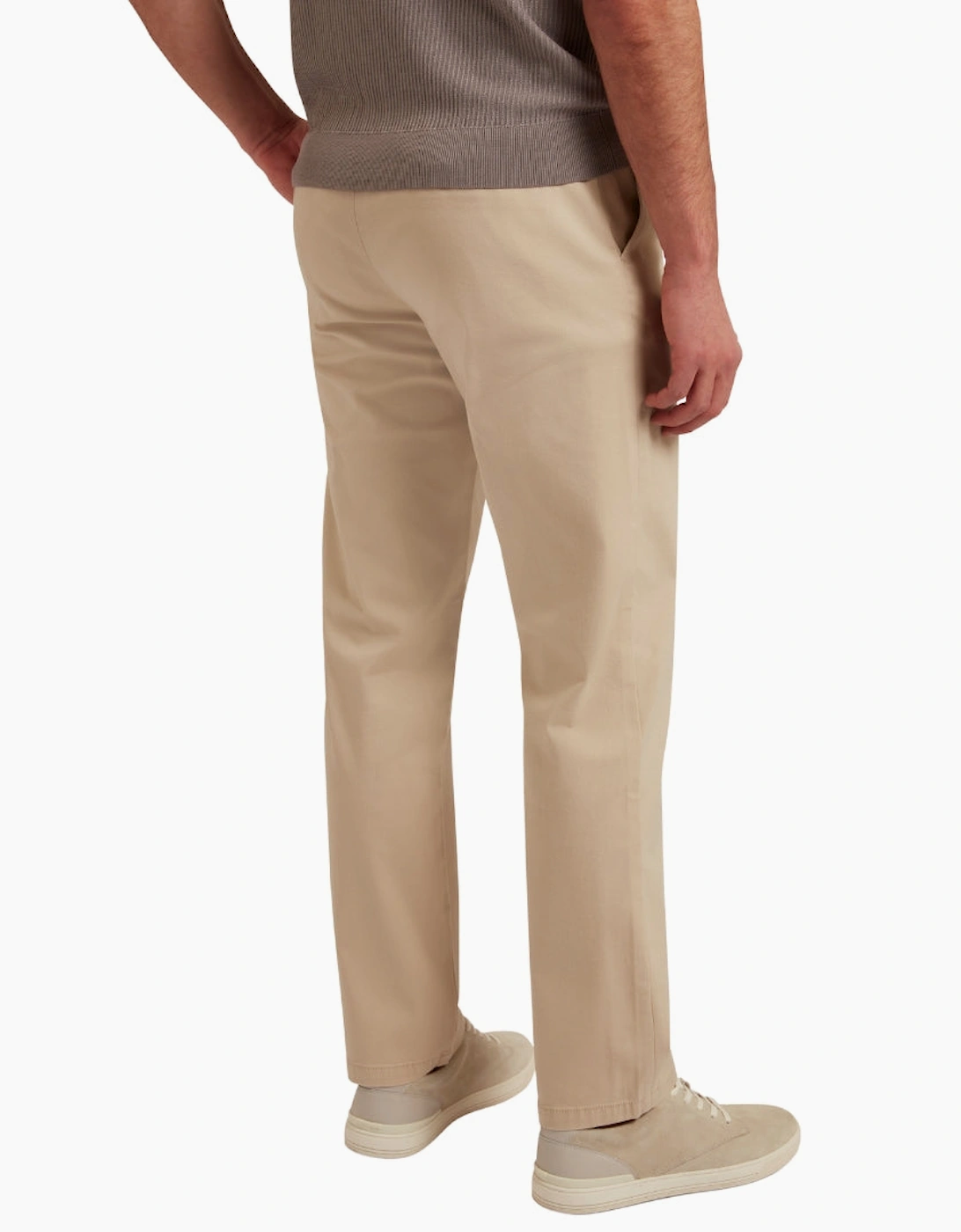 Ted Baker Bernads Regular Fit Stone Chino