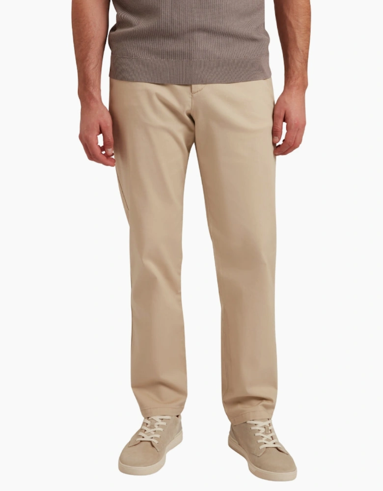 Ted Baker Bernads Regular Fit Stone Chino