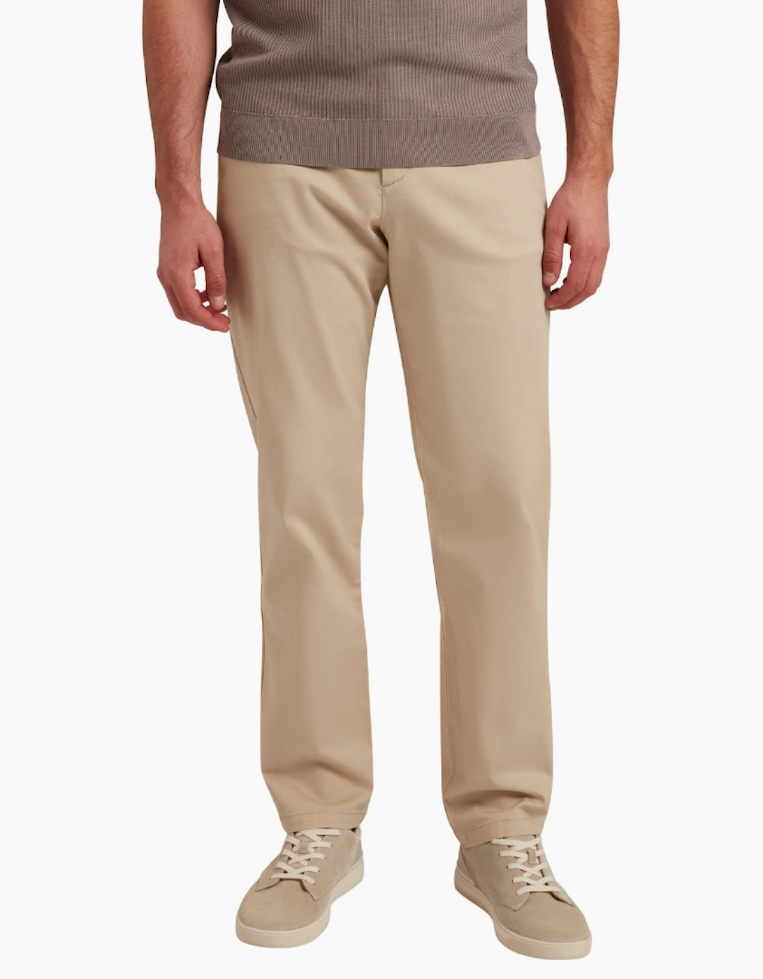 Ted Baker Bernads Regular Fit Stone Chino