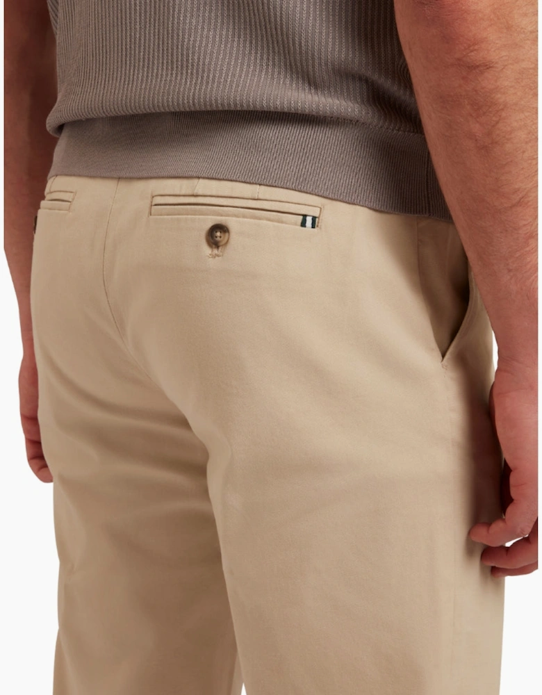 Ted Baker Bernads Regular Fit Stone Chino