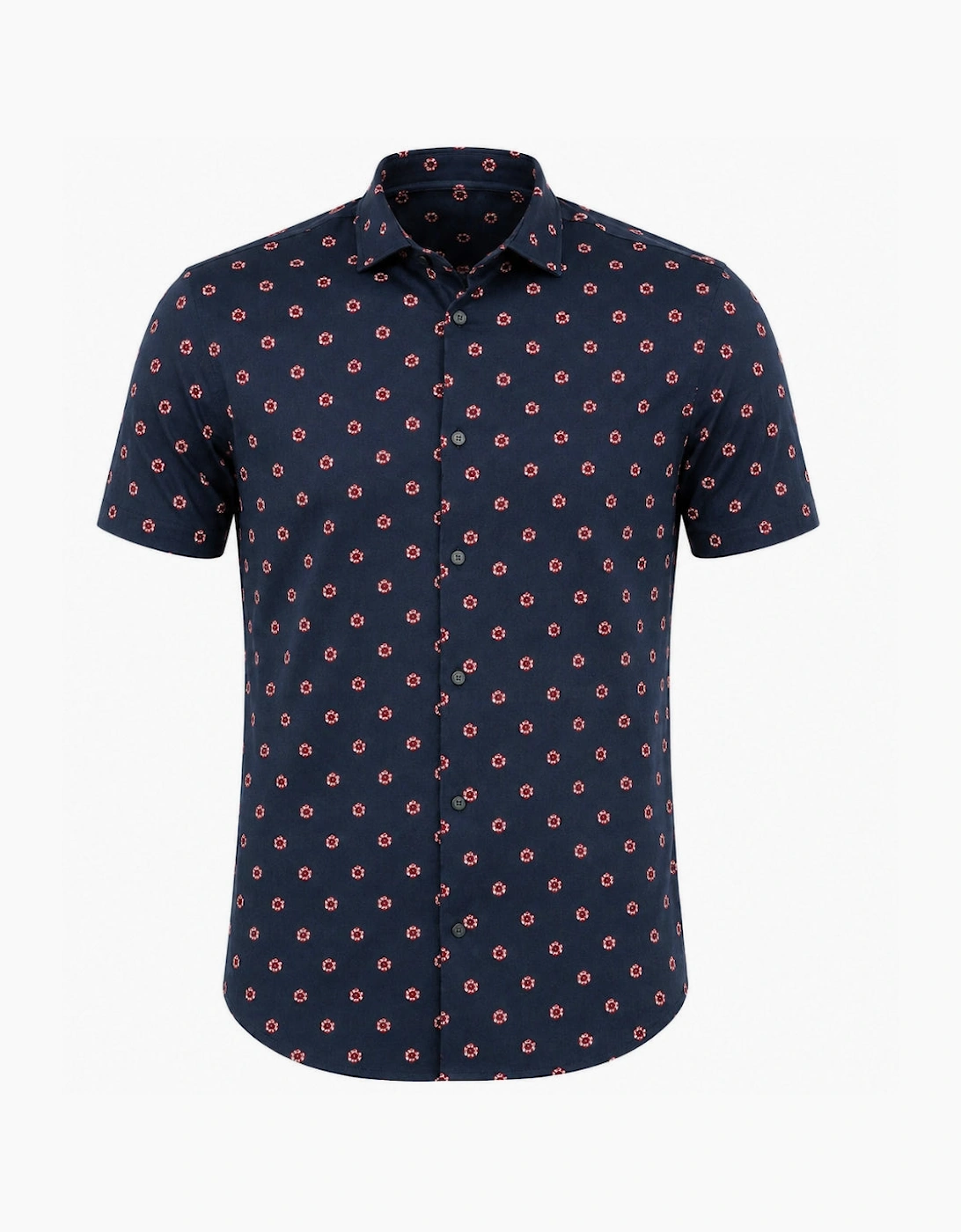 Ted Baker Miksho Floral Navy Shirt