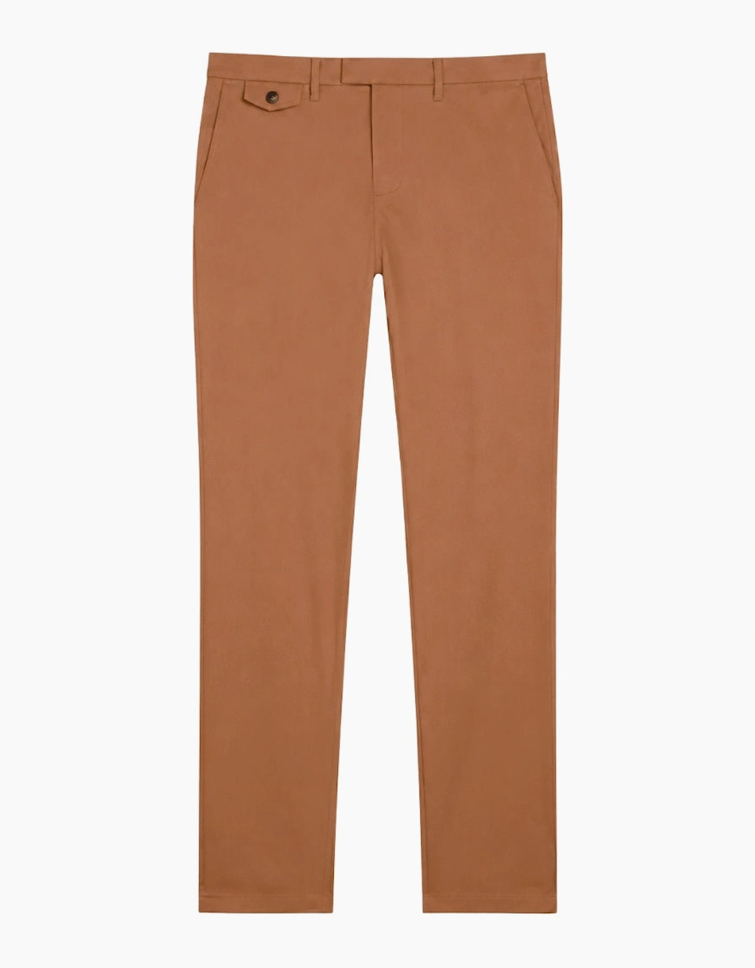 Men's Ted Baker Haydae Textured Tan Chino Pants - Brown - Size: W38 / r