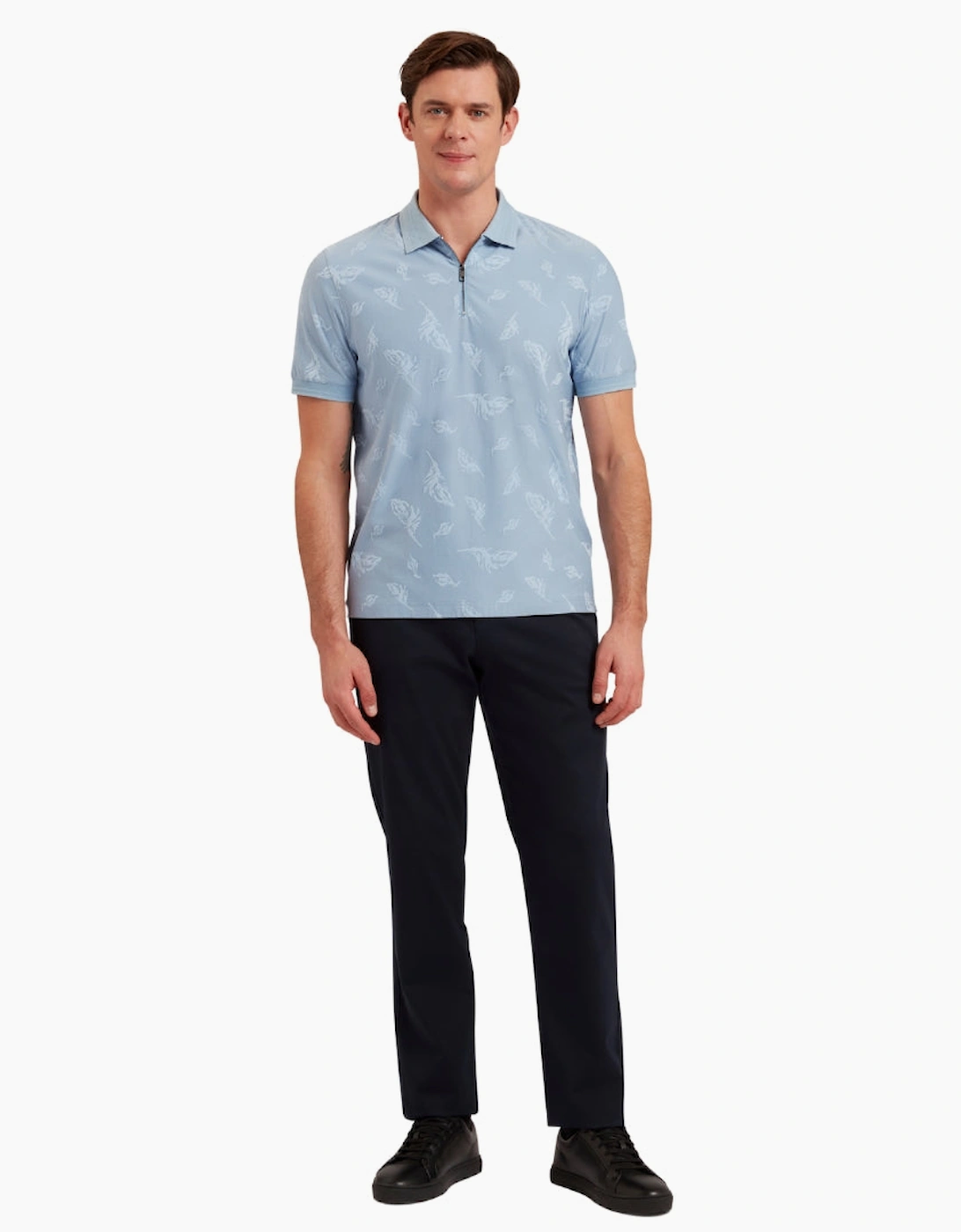 Ted Baker Bernads Regular Fit Navy Chino