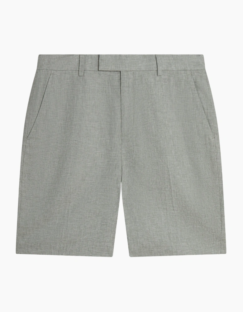 Ted Baker Kelley's Stretch Linen Light Green Shorts