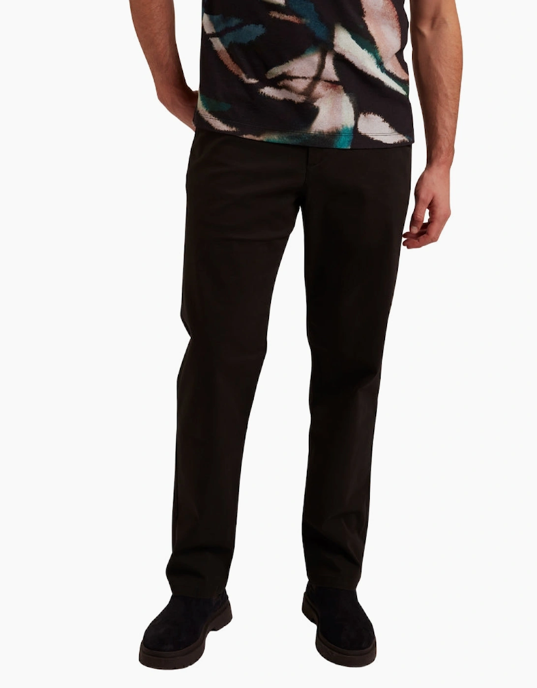 Ted Baker Bernads Regular Fit Black Chino