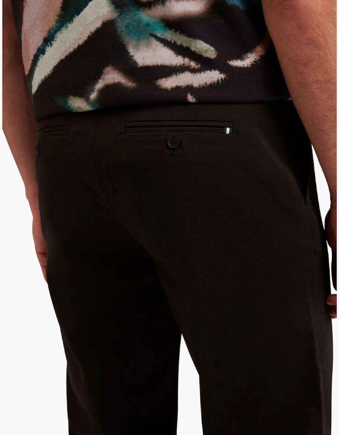 Ted Baker Bernads Regular Fit Black Chino
