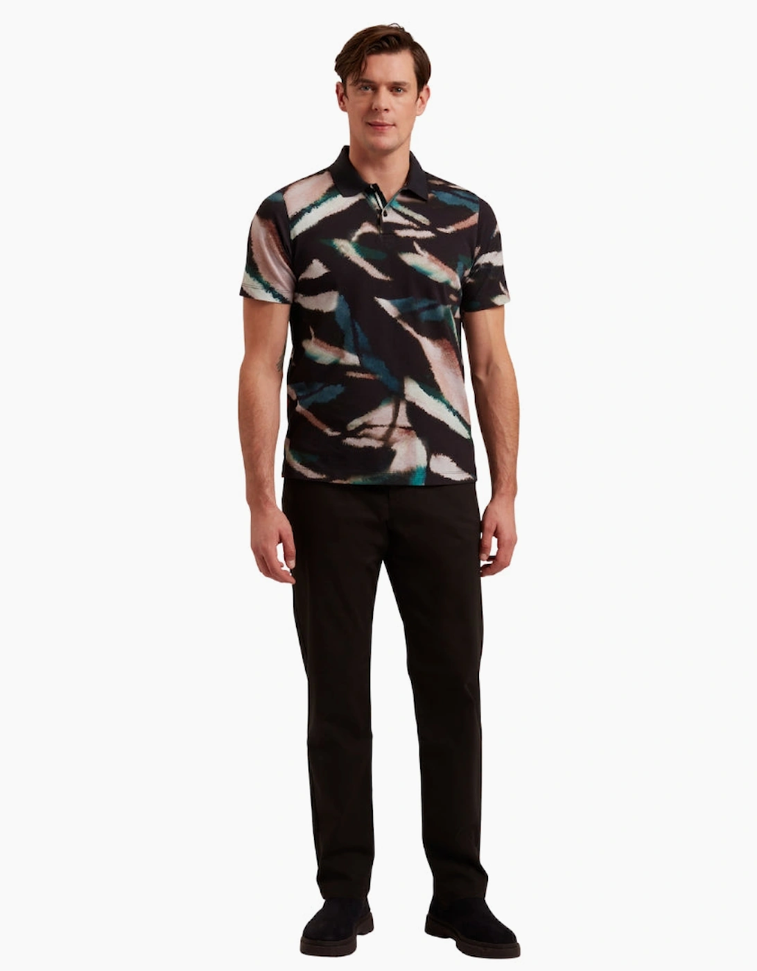 Ted Baker Bernads Regular Fit Black Chino