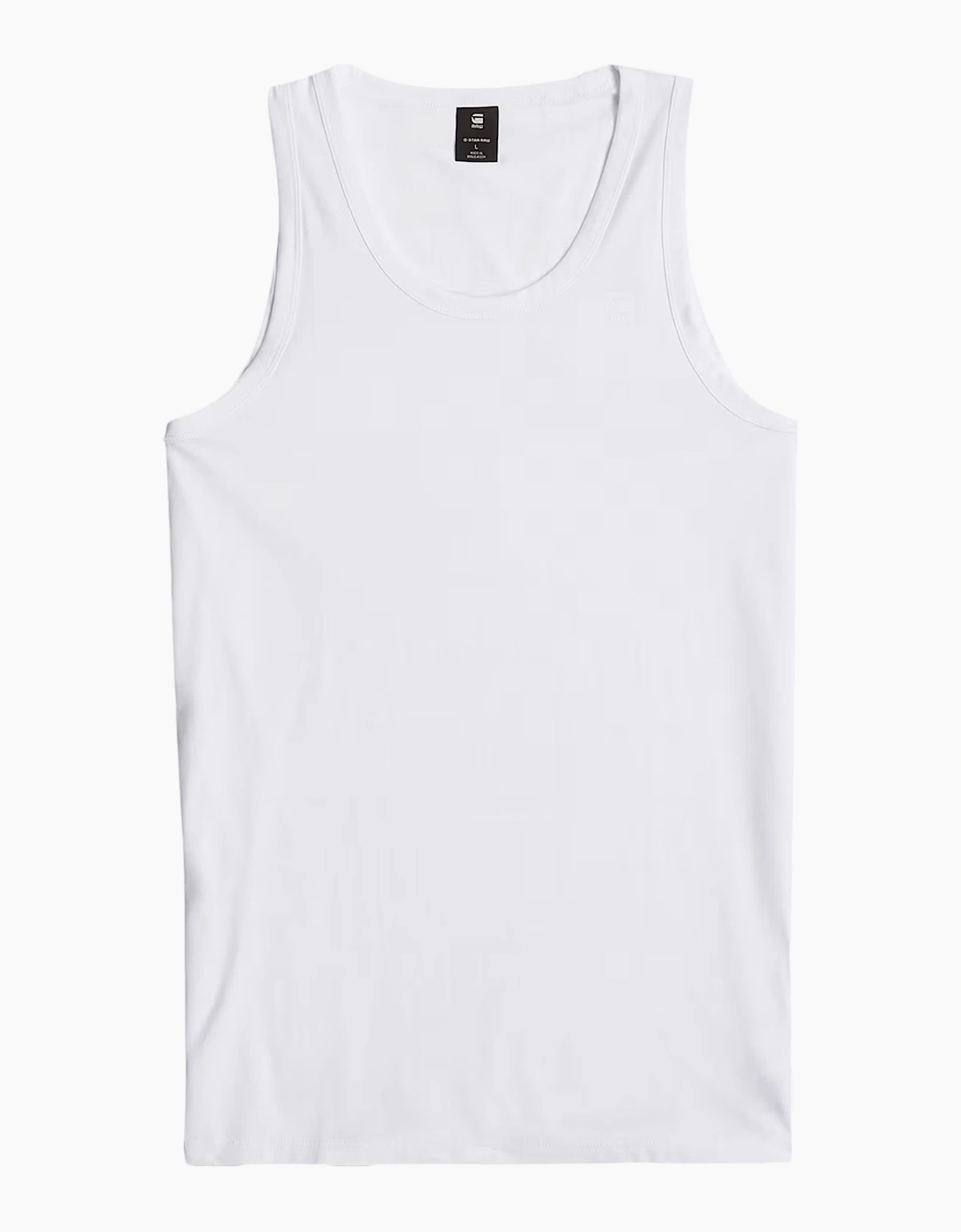 Men's G-Star Raw 2-Pack Base Tank Top - White - Size, Regular/40