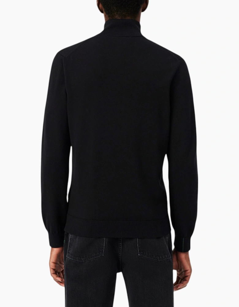 Lacoste Mens Sweater Zipped Lightweight Jumper