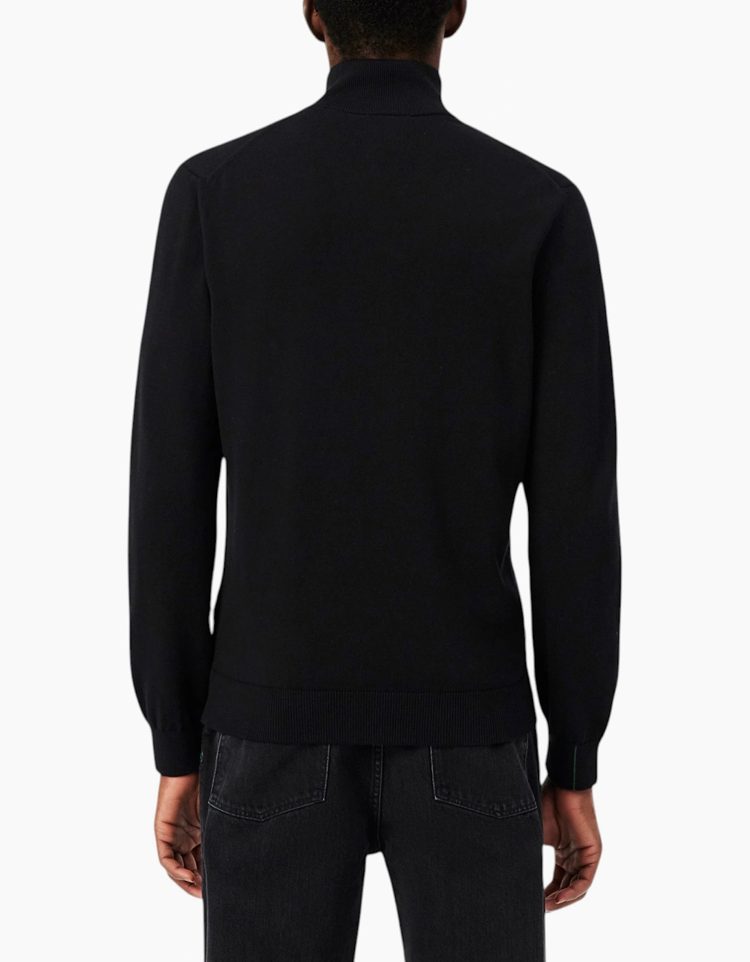 Lacoste Mens Sweater Zipped Lightweight Jumper