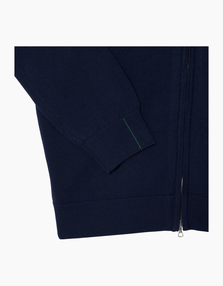 Lacoste Mens Sweater Zipped Lightweight Jumper