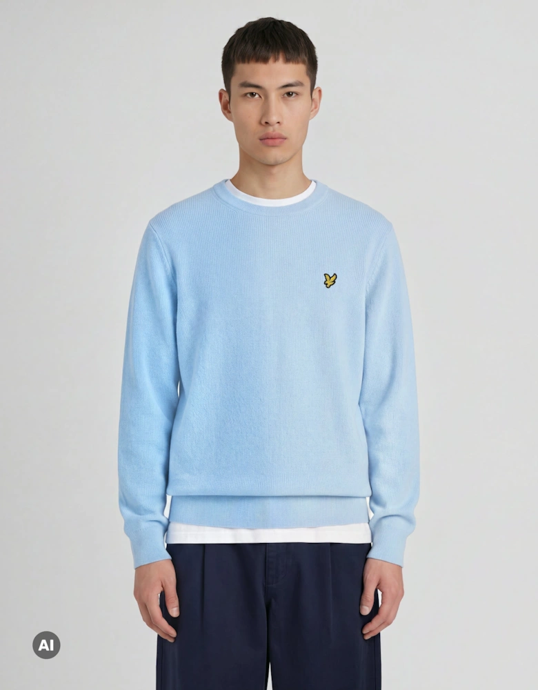 Heat Reactive Relaxed Crew Neck Jumper